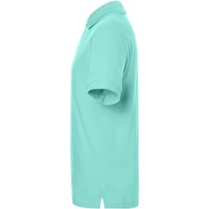 A mint green Classic Polo shirt featuring a collar and short sleeves, with a logo on the chest.