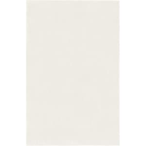 A soft, cream-coloured microfibre fleece blanket with a subtle, smooth texture and no visible patterns.