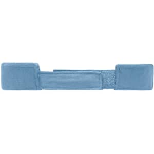 A blue Sandwich Sunvisor featuring a simple design with two tab ends and a central strap.