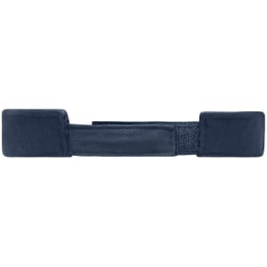 A navy blue Sandwich Sunvisor with rectangular ends and a central band for adjustable fitting. It features a logo.