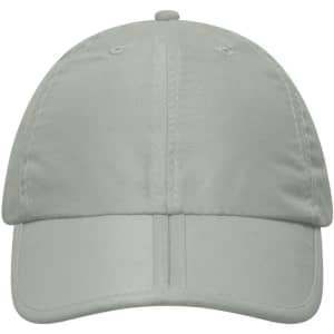 A light grey cap with a curved peak and a structured front panel. It features a logo on the front.