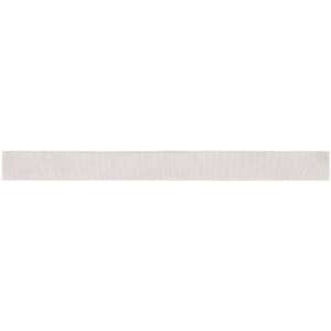 A light beige ribbon for promotional use, featuring a smooth texture and a simple design.