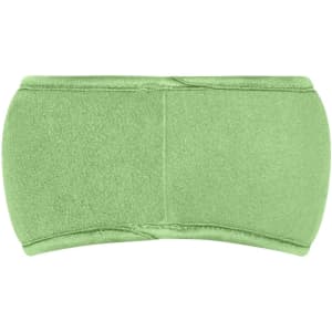A green Thinsulate™ headband featuring a soft, textured fabric, designed for warmth. It includes visible branding.