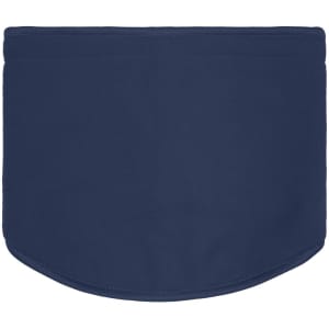 A navy blue Thinsulate™ neck warmer featuring a smooth, rounded design, ideal for keeping warm in cold weather.