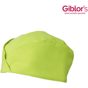 A green Panarea Hat with a stylish design, featuring a logo on the side.