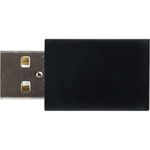 A black USB data blocker with a Type-A connector on one end and a Type-C port on the other.