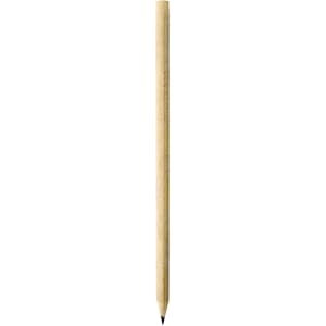 A wooden grey-lead pencil with a sharpened tip, featuring a natural wood finish.