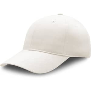 A premium soft cotton cap in a light cream colour, featuring a curved brim and an adjustable strap.