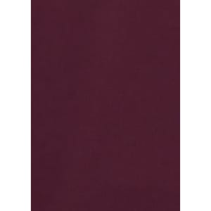 A burgundy long sleeve button-up shirt with a fabric texture. The shirt features a logo.