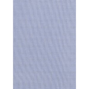 A textured light blue fabric, showcasing a patterned weave suitable for a men's button-up shirt.