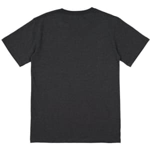 A grey men's short sleeve tee with a simple design and no visible branding on the back.