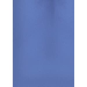 A plain short sleeve shirt in a deep blue shade, featuring a subtle texture and a logo.