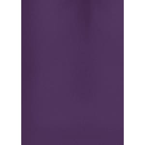 A plain short sleeve women's shirt in a rich purple colour, featuring a minimalistic design and a logo.