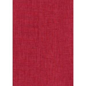 A textured fabric in a rich red colour, suitable for various shirt styles. The image features a subtle weave pattern.