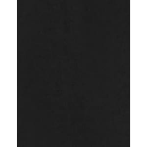 A black women's 3/4 sleeve button-up shirt featuring a logo.