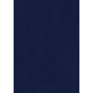 A navy blue 3/4 sleeve button-up shirt with a logo on it.