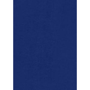 A deep navy blue fabric, smooth texture, suitable for a women's button-up shirt with a brand logo.
