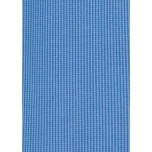 A micro check fabric pattern in shades of blue, suitable for a men's short sleeve button-up shirt.