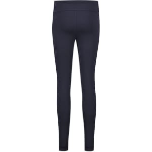 High-rise pull-on leggings in navy blue, featuring a sleek design and elasticated waistband.
