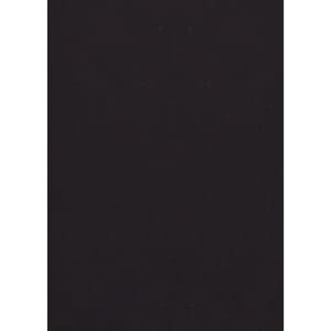 A black button-up shirt with 3/4 sleeves and a logo visible on the fabric.