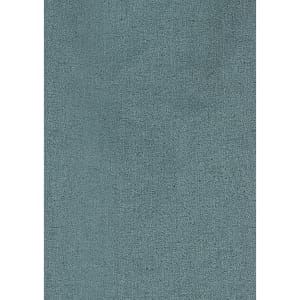 A textured fabric in a soft teal colour, suitable for garment construction. It has a consistent surface with a slight sheen.