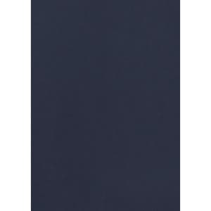 A navy blue button-up shirt with a logo, featuring short sleeves and a classic design.