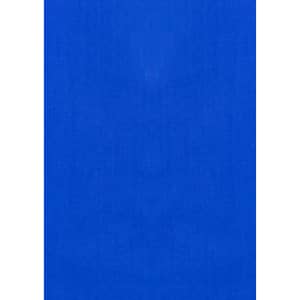 A blue fabric texture, featuring a smooth finish, suitable for a button-up shirt design.