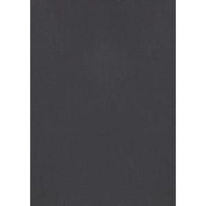 A short-sleeve button-up shirt in a solid dark colour with a logo.