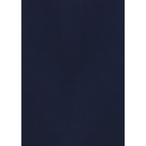 A dark navy blue fabric swatch featuring a smooth texture, suitable for a button-up shirt.