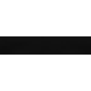 A black long-sleeve stretch shirt designed for men, featuring a logo. Ideal for workwear applications.