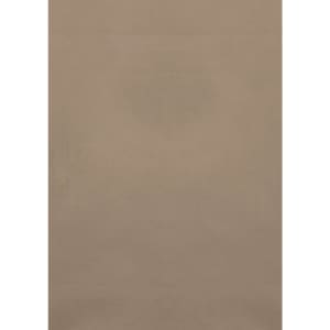 A tan long-sleeve stretch shirt with a smooth texture, featuring a logo.