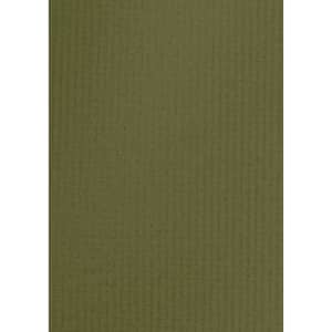 A textured fabric in a muted olive green colour. The material appears to be suitable for outdoor wear.