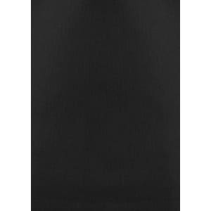 A lightweight women's short sleeve shirt in black with a logo. Suitable for workwear.