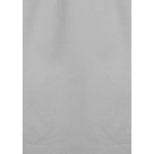 A lightweight long sleeve shirt in a plain light grey colour with an attached logo.