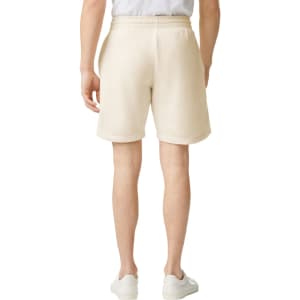 Comfort Colors Lightweight Sweatshorts in a light beige colour, featuring an elastic waistband and a logo.