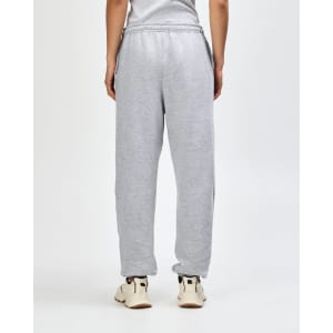Unisex sweatpants in grey, featuring a relaxed fit and elasticised waistband. Includes a logo on the back.