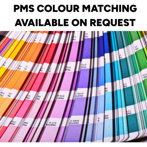 A selection of colour swatches in vibrant hues, showcasing various shades for printing and design.