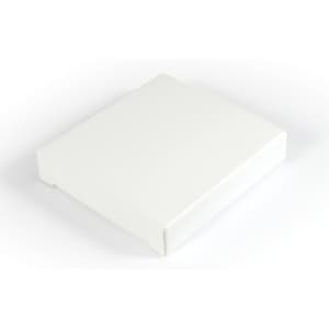 A plain white box designed for packaging the Arc Round Wireless Charger.