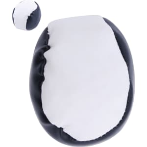 Ace Hacky Sacks in two sizes, featuring a black and white design.