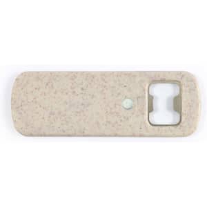A drink bottle opener featuring a sleek design with a textured surface and a metallic opening mechanism.