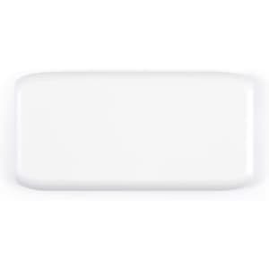 A white Boost Wireless Power Bank, featuring a sleek and minimalistic design suitable for charging devices on the go.