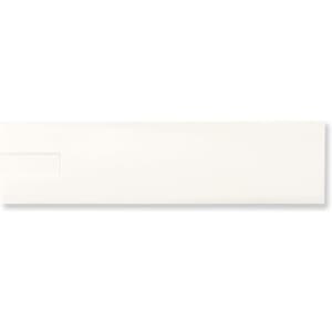 A sleek, rectangular pen in a minimalist design, specifically categorized as a plastic writing pen.