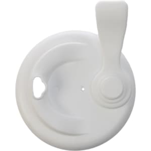 A coffee cup snap lid designed for the Vienna Coffee Cup, featuring a secure closure and a handy tab for easy opening.