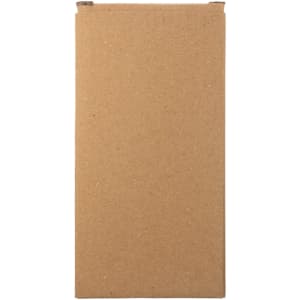 A brown cardboard packaging box, featuring a flat, rectangular shape with no visible branding or details.