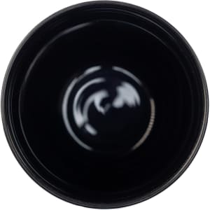 A reusable coffee cup with a sleek black interior, designed for enjoying beverages on the go.