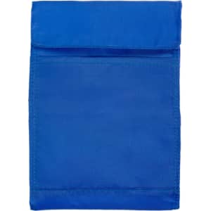 A blue Sumo Cooler Lunch Bag with a simple flap closure. The bag is designed to keep food and beverages cool.