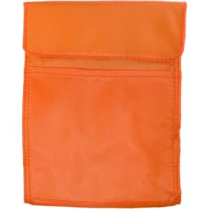 An orange Sumo Cooler Lunch Bag featuring a fold-over top and a simple design.