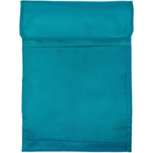 A teal Sumo Cooler Lunch Bag with a flap closure and a single exterior pocket.