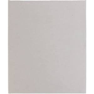 A flat, blank grey card with a smooth surface, suitable for various uses.