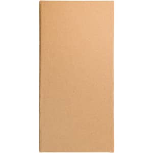 A product package for the Faith Steel Tumbler, featuring a simple, unmarked brown cardboard design.